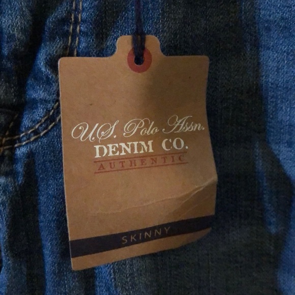 NWT Women’s U.S. Polo Skinny Jeans Size 6 Short Medium Wash - Picture 6 of 7